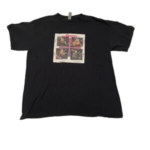 Poisoned Stars graphic tee by Nikki Eight in black on a Gildan tee; size L F4
